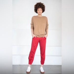 Zero Maria cornejo red pants